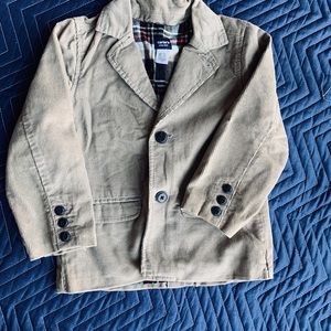 Gently used size 5 Carters boys sports jacket